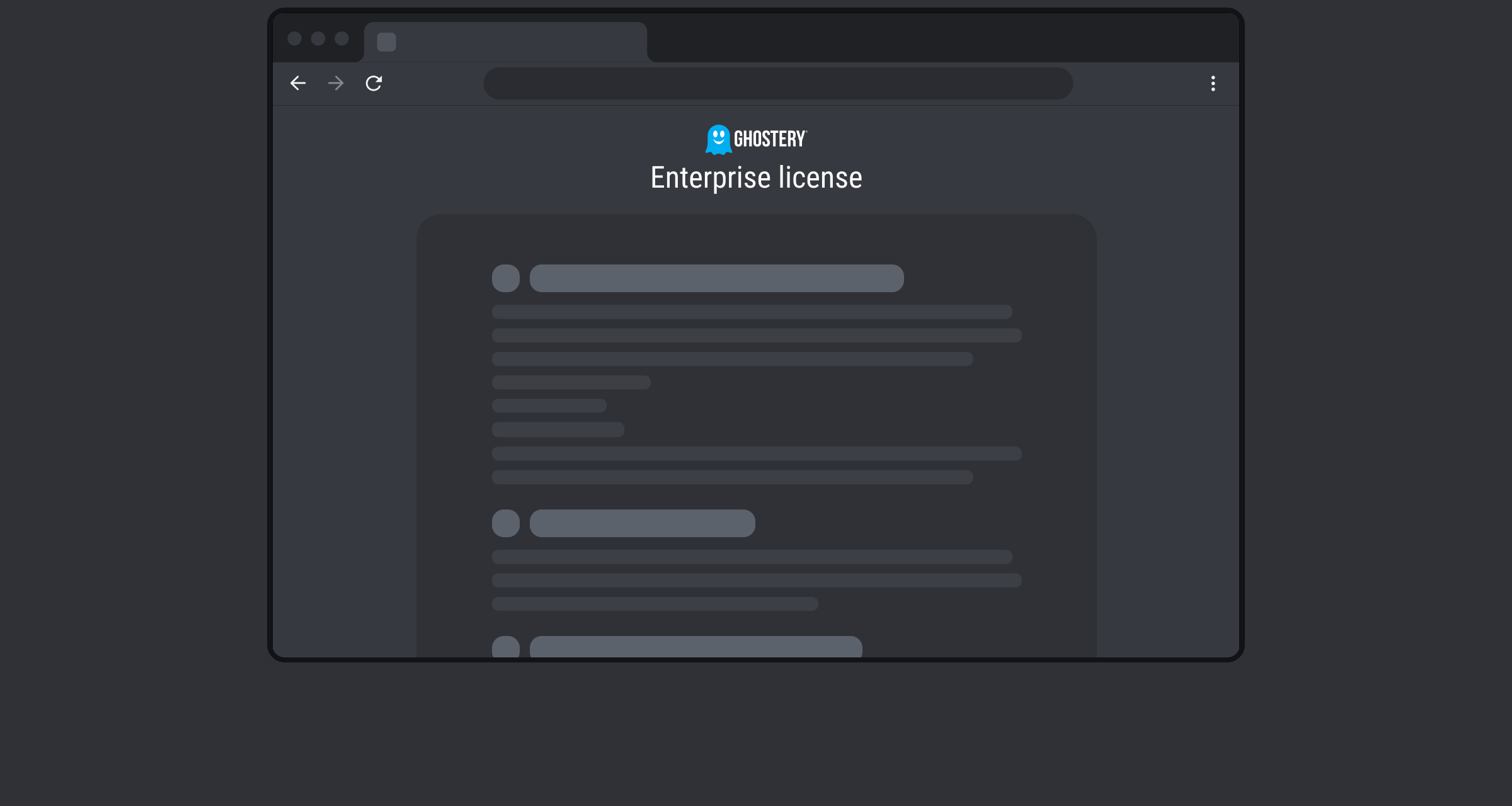 A browser displaying new tab window, mobile search results and tracking statistics.